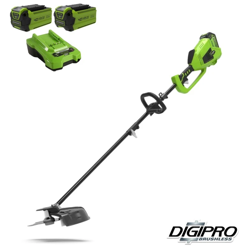 Greenworks Accu Bosmaaier DigiPro 40V Met 2x 2.0Ah Accu En Lader 1 Greenworks Accu Bosmaaier DigiPro 40V Met 2x 2.0Ah Accu En Lader