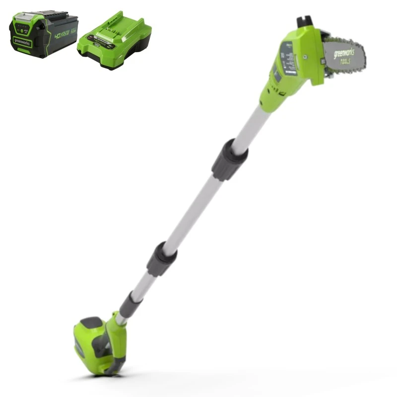 Greenworks Stokzaag Takkenzaag 40 Volt Incl 4.0Ah Accu En Lader 1 Greenworks Stokzaag Takkenzaag 40 Volt Incl 4.0Ah Accu En Lader