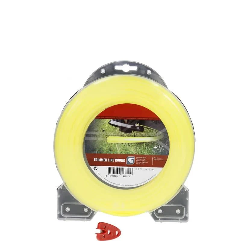 Maaidraad Geel Ø2.65 Mm 72 Meter Rond 1 Maaidraad Geel Ø2.65 Mm 72 Meter Rond