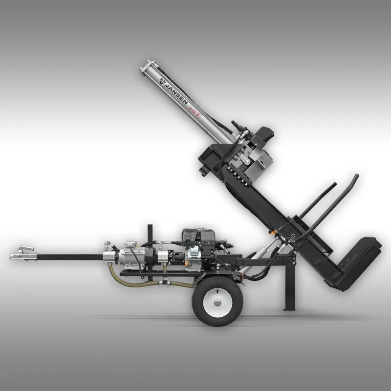 Jansen HS-20H110K Houtklover 20 Ton Met Benzine En Elektomotor 1 Jansen HS-20H110K Houtklover 20 Ton Met Benzine En Elektomotor