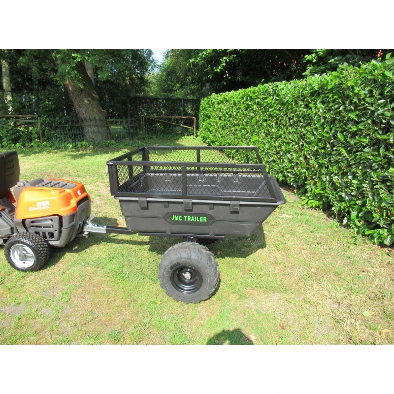 JMC Aanhanger Voor Zitmaaier Met Opzetrand 1 JMC Aanhanger Voor Zitmaaier Met Opzetrand