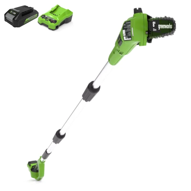 Greenworks Accu Stokzaag Takkenzaag 24V Incl 2.0 Accu En Lader 1 Greenworks Accu Stokzaag Takkenzaag 24V Incl 2.0 Accu En Lader